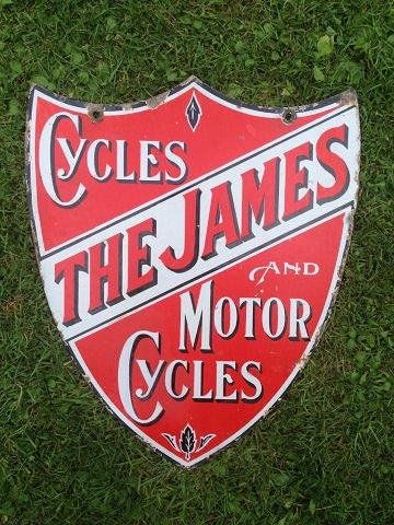 Enamel Sign